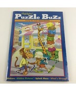 Highlights Puzzle Buzz Educational 2 Book Lot Sticker Hidden Pictures Ne... - $412.86 MXN