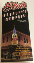 Vintage Elvis Presley’s Memphis Brochure Restaurant Memphis Tennessee BRO13 - £10.25 GBP