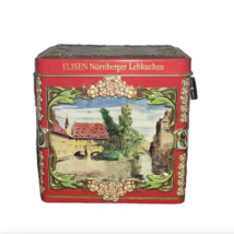 Vintage Weisella Elisen Musical Tin Can - $30.00