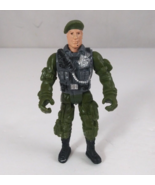 Vintage Chaps Mei Military Combat Green Beret Soldier 3.75&quot; Action Figure - $7.75