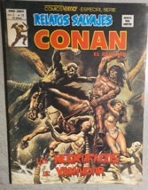 SAVAGE SWORD OF CONAN #72 (1979 Spain) B&amp;W Marvel magazine in Spanish FI... - $24.74