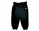 Adidas Boys Baseball Pants Size S Black Drawstring TA15 - $7.91