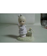 1993 Precious Moments So Glad I Picked You As A Friend Porcelain Figure ... - £19.58 GBP