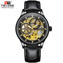 High-End Fashion Waterproof Mechanical Watch Business Men&#39;s Watch - £77.84 GBP