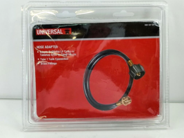 Universal 4 ft. Hose Adapter For Type 1 Propane Tank Connection Brass Fi... - $11.98