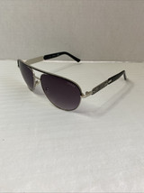 Guess Women&#39;s 57 mm Shiny Dark Nickeltin Sunglasses GF0287-06B - $18.52