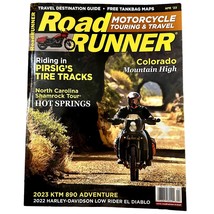 RoadRUNNER Road Runner Magazine April 2023 Motorcycle Touring Travel Colorado - £3.02 GBP