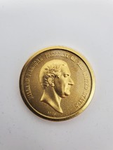 Millard Fillmore - 24k Gold Plated Coin -Presidential Medals Cover Colle... - £6.04 GBP