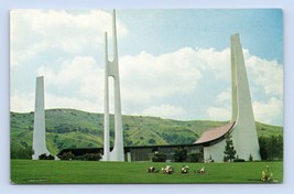 Rose Hills Memorial Park New Chapel Whittier CA UNP Chrome Postcard P2 - £3.18 GBP