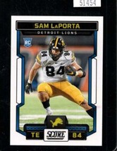 2023 Score #342 Sam Laporta Nmmt (Rc) Lions - £2.58 GBP