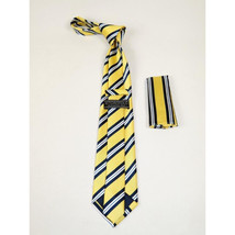 Men's Tie/Hankie Set Soft Microfiber Silky Vito Rofolo by J.Valintin VTR-65 image 2