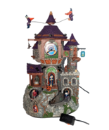 Lemax The Witching Hour Witches Tower Animated LED Lights Sounds Hallowe... - £64.97 GBP