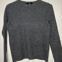 Lands’ End 100% Cashmere child’s gray sweater size extra small 2 to 4 - $44.10