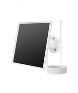 6W Solar Panel Solar Power for Wireless Battery Camera Outdoor White - $365.87 MXN