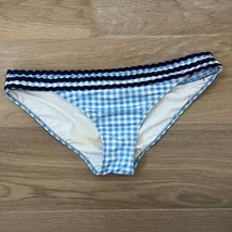 Vineyard Vines Gingham Ric Rac Swim Bikini Bottom Medium - £19.02 GBP