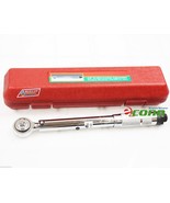 3/8&quot; Dr. Micrometer Adjustable Ratchet Torque Wrench 10-80Ft/Lb Micro Meter - $33.34