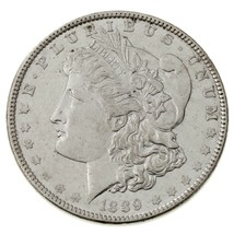 1889 Silver Morgan Dollar in Choice BU Prooflike PL Condition - £111.37 GBP