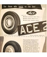 1957 Cornercroft Ace 2 Tires Import Advertisement Autocar Automobilia DWPP2 - £22.53 GBP