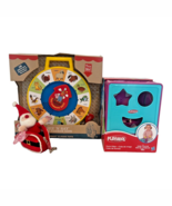 Fisher Price Classics Farmer Says See n Say &amp; Playshool Shape Sorter &amp; S... - $641.91 MXN