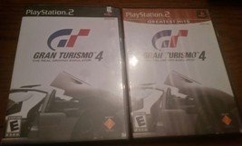 2 Gran Turismo 4 Black label and Greatest  Hits Sony PlayStation 2 Complete - £10.27 GBP