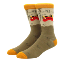 Crazy Bigfoot Face Socks from the Sock Panda (Adult Large) - £6.33 GBP