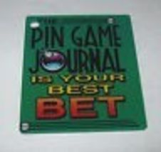 High Roller Casino Pinball Machine Keychain Plastic Promo Pin Game Journ... - $13.76