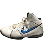 Nike Air Max Full Court Sneakers Mens Size 10 White Silver Lace Up 41779... - $52.30