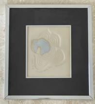 Arline Sherman &quot;Fragment Thirty-Seven&quot; Framed Artist Proof Lithograph Artwork - $299.00