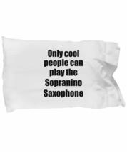 Sopranino Saxophone Player Pillowcase Musician Funny Gift Idea Bed Body Pillow C - £17.10 GBP