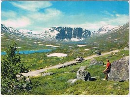 Norway Postcard Breidalen Valley Vegen Grotli - $4.94