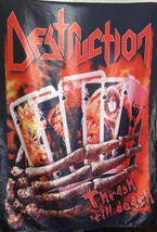 DESTRUCTION Thrash &#39;till Death FLAG CLOTH POSTER BANNER CD Thrash Metal - £15.73 GBP