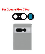 New Rear Back Camera Glass Lens Cover With Adhesive For Google Pixel 7 Pro - £15.28 GBP
