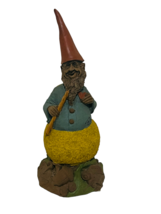 Tom Clark Gnome Figurine sculpture signed elf Cairn Mac tennis ball virgo candle - £23.69 GBP