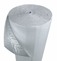 US Energy 40sqft 48&quot;x10&#39; Single Bubble White Reflective Foil Insulation ... - £15.56 GBP