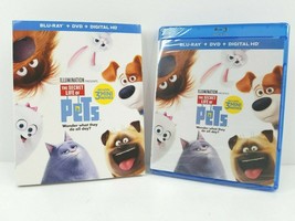 The Secret Life of Pets Blu-ray DVD Louis CK Stonestreet Hart Animated Funny NEW - £9.51 GBP