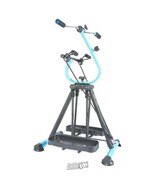 HOME TRACK Home Gym Mini Eliptical Exercise Machine Resistance Bands Arm... - $155.79