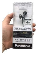 Panasonic RP-HV365 Portable Earbud Headphones -Black 4m - £22.67 GBP