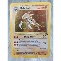 Pokemon Fossil Set Kabutops Rare Holo Card 9/62 - $15.70