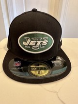 New Era 59Fifty Men&#39;s Cap NFL New York Jets On Field Sideline Black Fitt... - £23.73 GBP