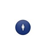 Hillman Blue Circle Women&#39;s Restroom Sign (12&quot;) - €23,55 EUR
