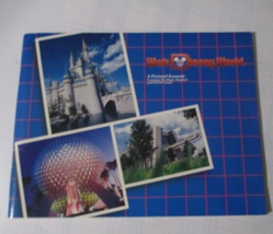 Walt Disney World Pictorial Souvenir Florida Paperback Book 1977 &amp; Pamphlets - £3.59 GBP