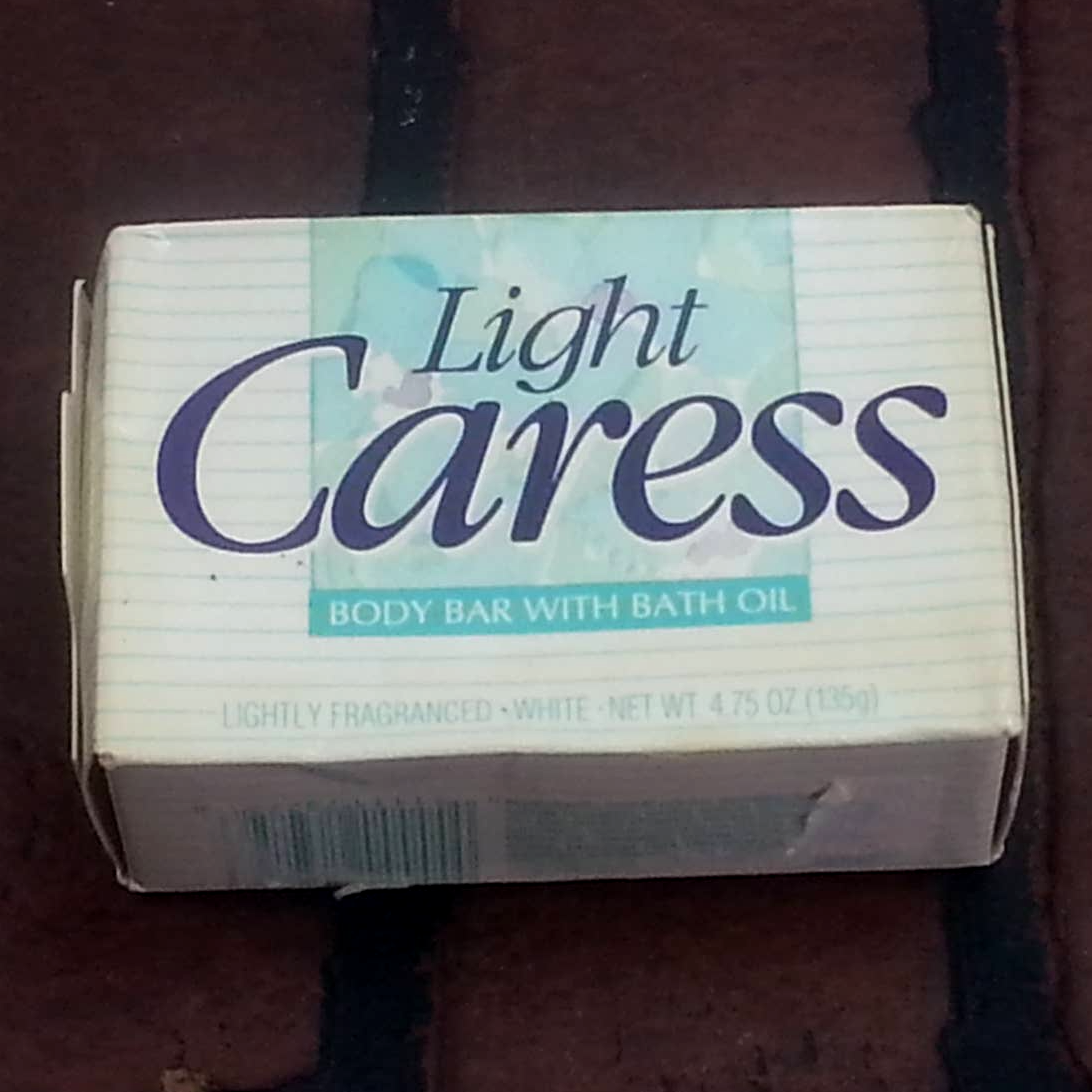 Light Caress 1993 Lever Bar Soap Vintage FREE Shipping Made In USA - $9.89