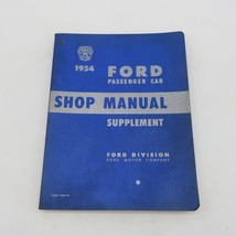 1954 Ford Passenger Car Shop Manual Supplement 7098-54 - $6.29
