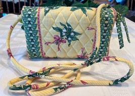 Vera Bradley Crossbody Organizer Hope Lily of the Valley BCA Wallet with Strap - £25.65 GBP