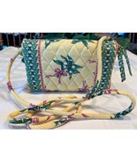 Vera Bradley Crossbody Organizer Hope Lily of the Valley BCA Wallet with... - €28,06 EUR