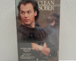 Clean and Sober VHS Movie 1989 Warner Home Video - Michael Keaton - Sealed! - $22.17