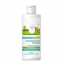 Mamaearth Nourishing Hair Oil for Babies with Almond &amp; Avocado Oil 200 ml - £22.94 GBP