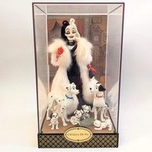101 Dalmatians Disney Folklore Designer Doll: Cruella De Vil, Pongo, Per... - $495.90