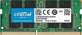 Crucial Ram 32GB DDR4 2666 M Hz CL19 Laptop Memory CT32G4SFD8266 - £128.19 GBP