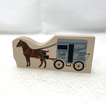 The Cat&#39;s Meow Wood 47 Fresh Colonial Bread and Cake Horse and Buggy Cart - $7.47